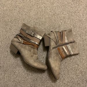 Buckled booties